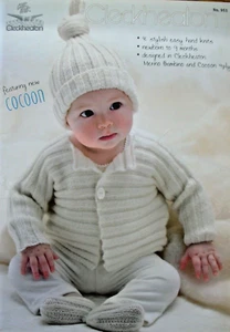 Cleckheaton Knitting Pattern Book 95 - COCOON - 8 baby designs newborn to 9Mths - Picture 1 of 2