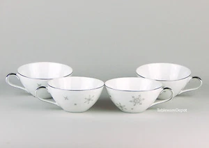 Set of 4 Cups,SUPERB! James Chatelaine Fantasies, Snowflakes - Picture 1 of 4