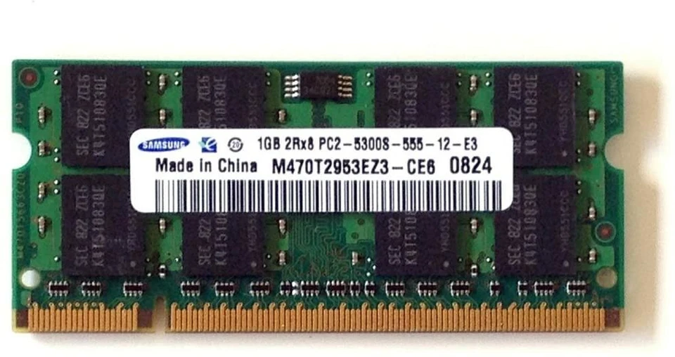 M470T2953EZ3-CE6 I GENUINE Samsung 1GB DDR2 SDRAM Memory Module - Image 1 of 3