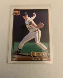 1991 Topps - Operación Escudo del Desierto #522 Stan Belinda - Imagen 1 de 2