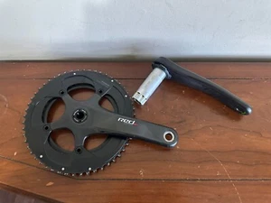 Juego de bielas de bicicleta de carretera de carbono SRAM Red 22 BB30 doble 11 velocidades 53/39T 172,5 mm - Imagen 1 de 11