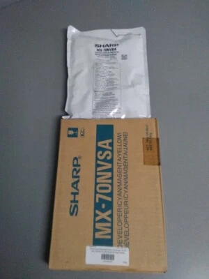 Sharp MX-70NVSA, MX-70NVBA Black Cyan Magenta, Yellow  Developer 5500N, 6200N,  - Image 1 of 2