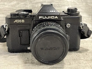 Fujifilm Fujica AX 3 35mm SLR Film Camera with 50 mm Lens Not Tested -- 7547 - Picture 1 of 9