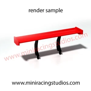 Alerón 3D para  Ford GT  - SIDEWAYS  FLEX, plástico o bicomponente - Picture 1 of 4