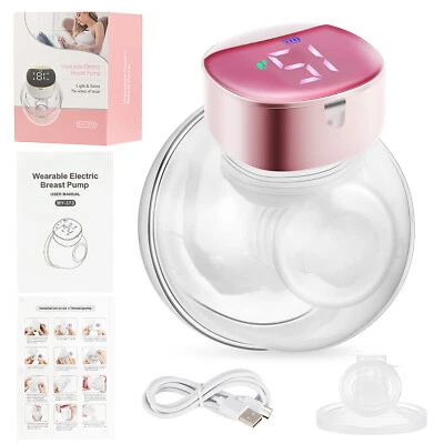 Tragbare Freihändige Elektrische Milchpumpe Leise Unsichtbare Milchpumpe 4 Modi - Bild 1 von 4