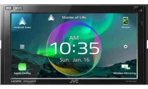 NEW JVC KW-M875BW, Digital Media Car Receiver, Bluetooth, CarPlay, Android Auto - Picture 1 of 1