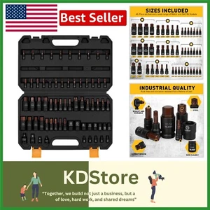 Premium 66-Piece Torx & Hex Socket Set - Lightweight and Corrosion Resistant - Picture 1 of 11