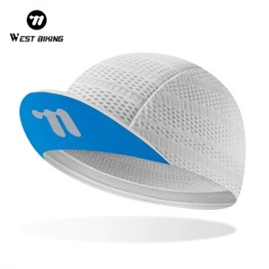 WEST BIKING Gorra de Ciclismo Ala Protección Solar Verano Deportes Secado Rápido Sombrero Blanco - Imagen 1 de 16