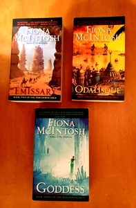 3 Percheron Saga novels-Books 1,2 & 3-Fiona McIntosh-Odalisque, Goddess,Emissary - Picture 1 of 1