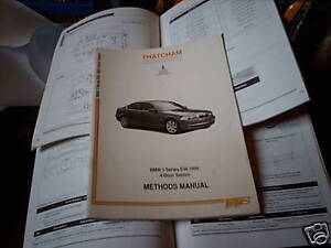 Thatcham Body Repair Manual BMW 3 Series E46 1999 on