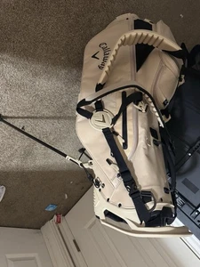 Rare Callaway Fairway + Stand Bag Desert Sand - Picture 1 of 3