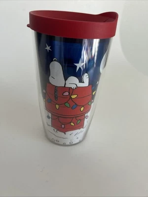 Tervis Peanuts Christmas Snoopy 16 oz. Tumbler W/ Lid Holidays - Image 1 of 4