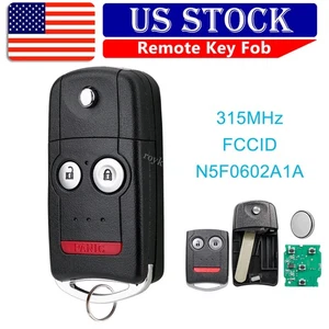 For 2007 2008 2009 2010 2011 2012 2013 Acura RDX MDX 3B Remote Control Key Fob - Picture 1 of 8