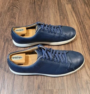 Herren Cole Haan Grand OS Crosscourt II Turnschuhe Größe 11,5M Blau Leder C26522 - Bild 1 von 10