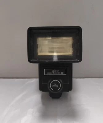 Vivitar 285-HV Zoom Thyristor Shoe Mount Flash Wide Angle Untested - Image 1 of 4
