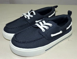 Wonder Nation Shoes Big Kids Navy Blue Bungee Slip In Youth Size 13 US - Picture 1 of 12