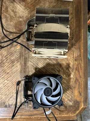 NOCTUA NH-D14 + Cooler Master Hyper 212 evo halo Black - Image 1 of 2
