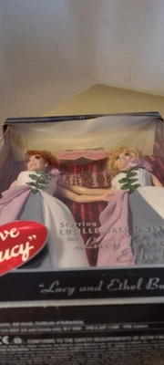 I Love Lucy Barbie Set- “Lucy And Ethel Buy The Same Dress” -box damaged - Image 1 of 4