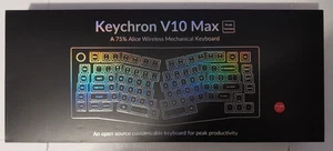 Keychron V10 Max Ergonomic Wireless Mechanical Keyboard - Afbeelding 1 van 3