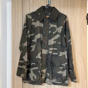 SOPHNET. x Barbour Military Jacket Used Good Condition Size 53cm - Picture 1 of 6