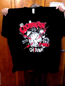 CM PUNK IT'S CLOBBERIN'' TIME" T-SHIRT BEST IN THE WORLD CHICAGO 2-LRG WWE AEW - Picture 1 of 4
