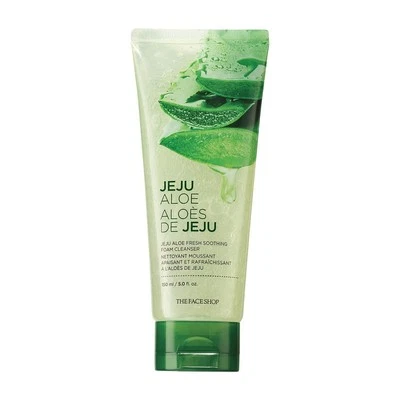 The Face Shop Jeju Aloe Fresh Soothing Foam Cleanser 150ml - image 1 of 4