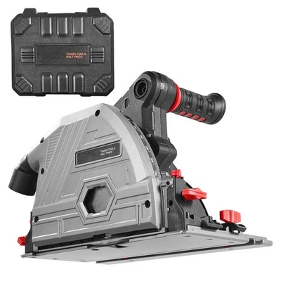 Uimoso Scie Circulaire à Rail sans Fil 139,7mm Bois Métal sans Batterie Rail - Photo 1/4