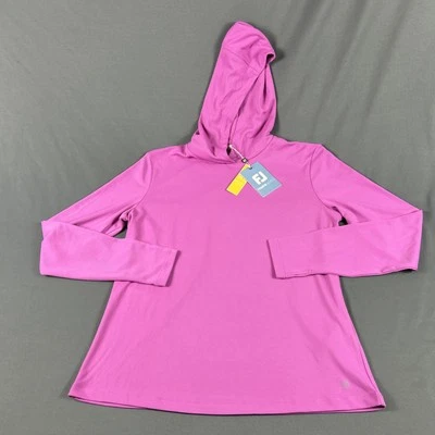 Sudadera con capucha de golf FootJoy para mujer serie Tempo pequeña baya poliéster nueva con etiquetas precio de venta sugerido por el fabricante 115 USD enganche Foto 1 de 4