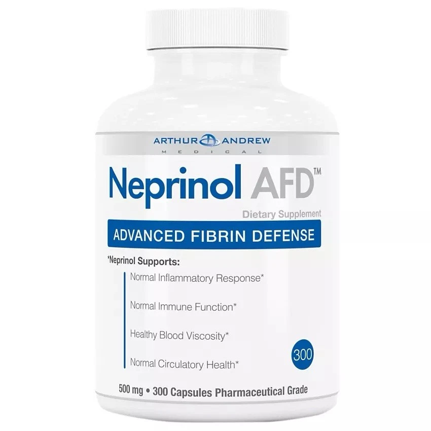 Neprinol AFD: Mezcla multienzimática con serrapeptasa y natoquinasa, 300 cápsulas Foto 1 de 1