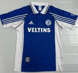 JERSEY Schalke 04 Home Mens Retro 1998-2000 - Picture 1 of 2
