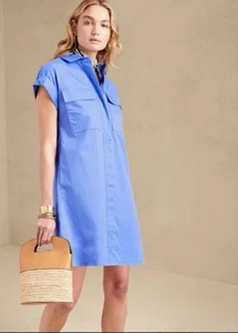 Vestido Camisa BANANA REPUBLIC Petite Utility Nuevo con Etiquetas Talla S - Imagen 1 de 10