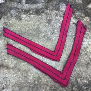 Spanisch Amerikanischer Krieg Indianerkrieg US Ordnance Corporal Tunika Chevron Paar - Bild 1 von 2