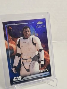Finn 2024 Star Wars Topps Chrome #113 Purple Refractor Card /199 - Picture 1 of 2