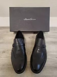 Kenneth Cole Charter P-Lane, Men's dress shoes, black, size 11, Brand New - Picture 1 of 12