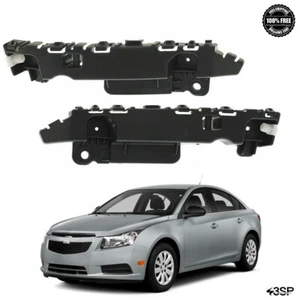 Fit 2011-2015 For Chevy Cruze Front Bumper Bracket Set Left & Right 2pcs - Picture 1 of 8