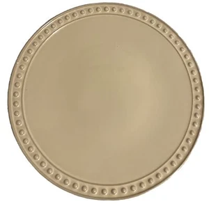 Better Homes and Gardens Amity 11’ Dinner Plates Set Of 6 Cream Colored EUC - Picture 1 of 7