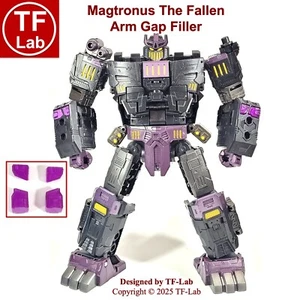 Rellenos de espacio de brazo para Transformers Age of the Primes Thirteen Megatronus Fallen - Imagen 1 de 5