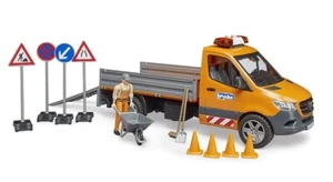 BRUDER - Mercedes Benz Sprinter Municipal Truck with Driver and Accessory... - Picture 1 of 5