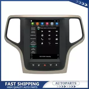 9.7" Android 13 Car Stereo Radio Navi GPS WIFI For Jeep Grand Cherokee 2014-2022 - Foto 1 di 8