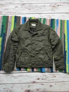 Vintage Cropped Military Type Jacket Men’s Size L - Picture 1 of 10