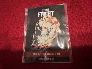 Jason Goes To Hell Collectors Pin - Zobie Fright Box Exclusive - Friday the 13th - Picture 1 of 3