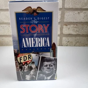 Vtg Readers Digest The Story Of America Movie 3 VHS Set Sealed NOS History - Picture 1 of 6