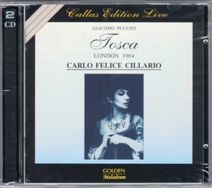 PUCCINI TOSCA Maria Callas Renato Cioni Tito Gobbi CILLARIO London 1964 Live 2CD - Bild 1 von 1