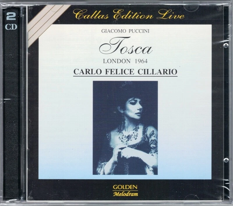 PUCCINI TOSCA Maria Callas Renato Cioni Tito Gobbi CILLARIO London 1964 Live 2CD - Bild 1 von 1