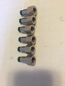 Parker 5/32" Tube x FNPT Adapter 6 Pack 66PLP-5/32-2 - Picture 1 of 1