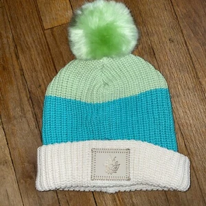 2023 Disney Parks x Love Your Melon Princess Tiana Pom Beanie Erwachsene Neu - Bild 1 von 4