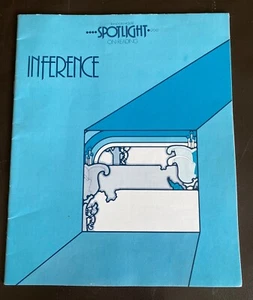 Vintage 1978  ~ Spotlight on Reading Inference ~ Workbook USA  E. Haworth  Blue - Picture 1 of 6