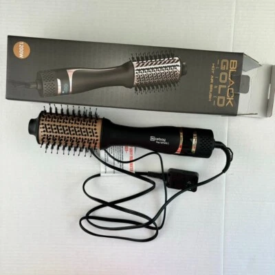 Gold/Black Rotating Hot Air Brush 1,200W - New! - Image 1 of 4
