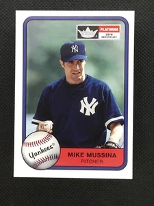 2001 Fleer Platinum FOIL PARALLEL /201 #151 Mike Mussina HOF New York Yankees - Picture 1 of 2