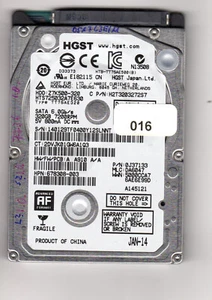HGST 320GB HDD SATA 2,5 Zoll Z7K500-320 #016 - Bild 1 von 1